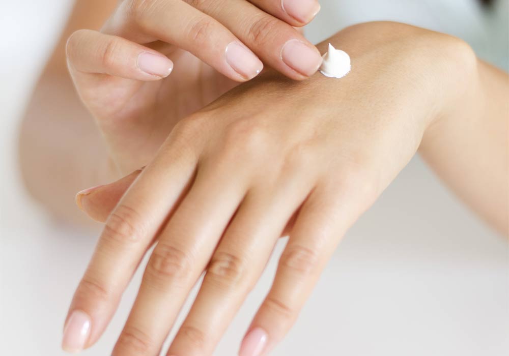 Use sunscreen to protect your hands